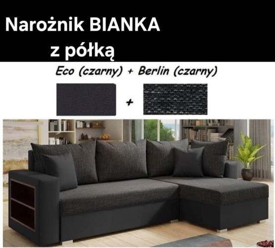 Narożnik BIANKA z półką